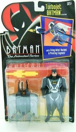 1992 - Kenner - DC Comics - Batman - The Animated Series - Turbojet Batman - Toy Action Figures