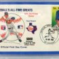 Nolan Ryan - St. Vincent - Baseball's All-Time Greats - Official First Day Cover - Stamped Envelope