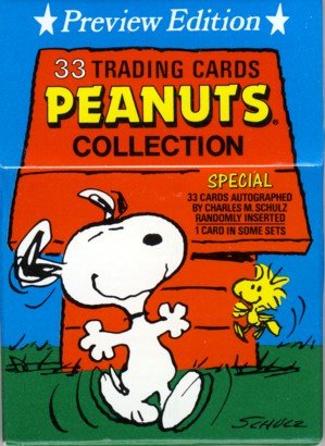Peanuts Collection - Preview Edition -  33 Trading Cards