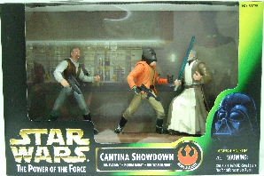 1997 - Cantina Showdown - Action Figures - Star Wars - The Power Of The Force - Rebel Alliance