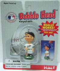 1997 - Basic Fun - Orioles  - Limited Edition - Mini Bobble Head Keychain