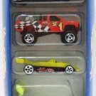 1997 - Mattel - Hot Wheels - 5 Car Gift Pack - Racing World