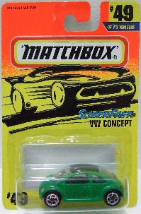 1997 - Matchbox - Super Fast - VW Concept - Limited Edition
