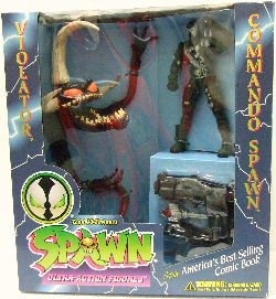 1995 - McFarlane - Spawn - Commando Spawn vs. Violator - Limited Edition - Collector's Gift Set