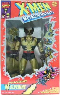 Marvel Entertainment X Men Wolverine Metallic 1994 Action Figure for sale online 