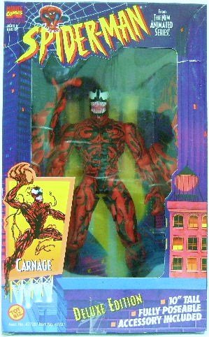 MAXIMUM Carnage Marvel Comics Deluxe Edition Action Figure 10 Inch ToyBiz for sale online 