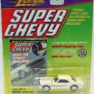 1999 - Johnny Lightning - Super Chevy - 1968 Yellow Camaro - Die-cast Metal Cars