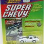 1999 - Johnny Lightning - Super Chevy - 1963 White Corvette Grand Sport - Die-cast Metal Cars