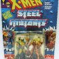 1994 - Marvel Comics - X-Men - Steel Mutants - Wolverine vs. Sabretooth - Die Cast Metal