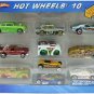 2004 - Mattel - Hot Wheels -10 Car Gift Pack