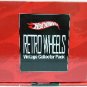 1996 - Hot Wheels - Retro Wheels - Vintage Collector Pack - Limited Edition - Set
