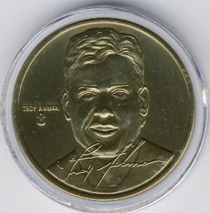 The Highland Mint - Troy Aikman & Emmitt Smith Combo - Bronze Mint Coin - Medallions Collection