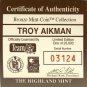 The Highland Mint - Troy Aikman & Emmitt Smith Combo - Bronze Mint Coin - Medallions Collection