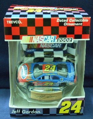 2002 - Tervco - NASCAR Jeff Gordon - Dated Collectible Ornament