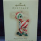 2007 Hallmark Keepsake Peppermint Pup Christmas Ornament