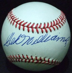 Ted Williams Signed Autographed Official American League Baseball