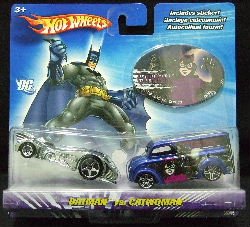 2003 - Mattel - Hot Wheels - DC Comics - Batman vs. Catwoman - Diecast 2 Car Set