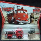 2006 - Disney - Cars - The Movie - Movie Moments - Stanley & Red - 1st Edition - Diecast Fire Engine