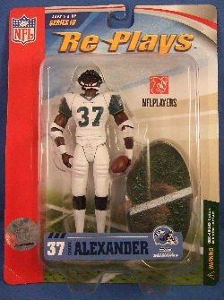 2007 - Gracelyn - Re Plays - Shaun Alexander - Series IV - Seahawks - NFL Action Figure