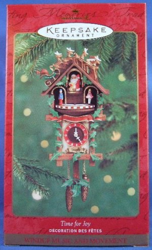 2000 - Hallmark - Keepsake Ornament - Time For Joy - Cuckoo Clock