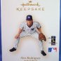2006 - Hallmark - Keepsake Ornament - Alex Rodriguez - At The Ballpark Series - Christmas Ornament
