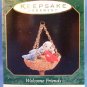 1997 - Hallmark - Keepsake Ornament - Welcome Friends -  Miniature - Christmas Ornament