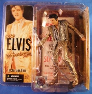 2005 - McFarlane - Elvis Presley - 1956 Elvis The Year In Gold - Action ...