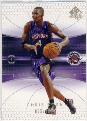 2005/06 - Chris Bosh - Upper Deck - SP Authentics - Limited - Short Print - Card #84
