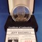The Highland Mint - Jeff Bagwell - Houston Astros - Medallions Collection - Silver Coin