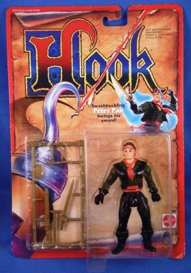 1991 - Mattel - Hook - Peter Pan - Swashbuckling - Movie Action Figure