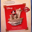 1973-2003 - Hallmark - Disney - Keepsake Ornament - Steamboat Willie - Christmas Ornament