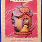 1997- Hallmark - Keepsake Ornament - 1997 Collector's Series - Apple Blossom Lane - Ornament