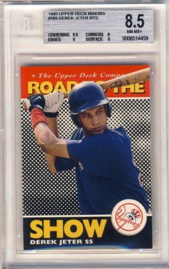 1995 - Derek Jeter - Upper Deck - Minors - Road To The Show - Card #165