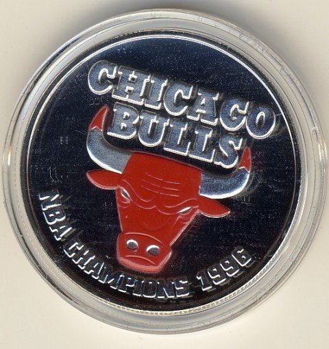 Highland Mint Chicago Cubs Silver Coin