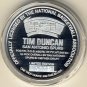 The Highland Mint - Tim Duncan - San Antonio Spurs - Medallions Collection - Silver Rookie Coin