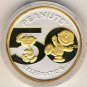 1992 - Enviromint  - Peanuts - 50th Year Anniversary - Silver/Gold Coin