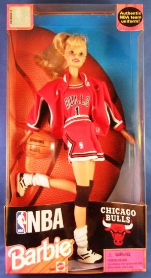 1998 - Mattel - Barbie Doll - NBA - Chicago Bulls - Collector's