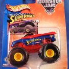 2003 - Hot Wheels - Monster Jam - Metal Collection - DC - Superman -  Diecast Metal Truck