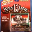 2006 - Johnny Lightning - Street Freaks - Thirteen Customs - '64 Black Chevy Pick Up - Die-cast