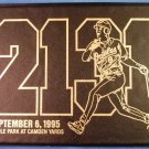 Cal Ripken Jr. - Autographed - 23K Gold Stamp - Limited Edition -  2131 - The Streak - Wallet