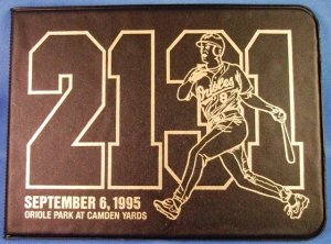 Cal Ripken Jr rare 2131 consecutive games original vintage poster