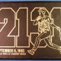 Cal Ripken Jr. - Autographed - 23K Gold Stamp - Limited Edition -  2131 - The Streak - Wallet