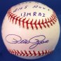 Pete Rose - Signed  - Reggie Jackson Co. - 15 Stat Ball