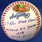 Pete Rose - Signed - Reggie Jackson Co. - 15 Stat Ball