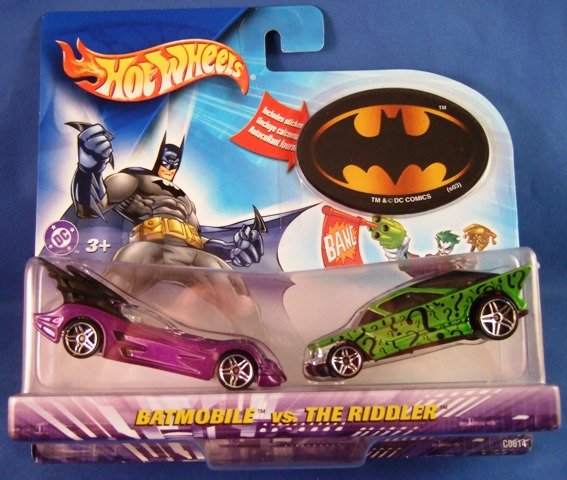 2003 - Mattel - Hot Wheels - DC Comics - Batman - Diecast - Set