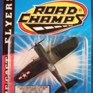 1997 - Jakks Pacific - Road Champs - Die Cast Flyers - F-4U - Toy Air Plane