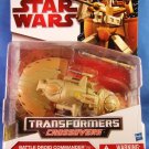 2009 Hasbro Star Wars Transformers Crossovers Battle Droid Commander
