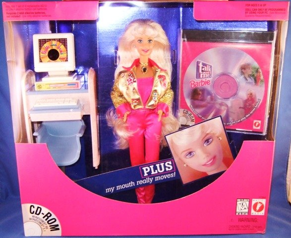 1995 Mattel Barbie Doll Talk With Me Doll