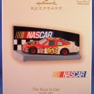 2007 - Hallmark - Keepsake Ornament - NASCAR - The Race Is On - Christmas Ornament