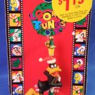 1997 - Looney Tunes - Daffy Duck - Miniature Christmas Ornament
